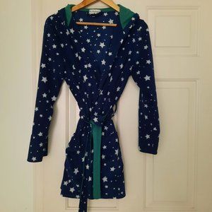 PJ Salvage Short Hooded Bathrobe With Pockets - Size S/P